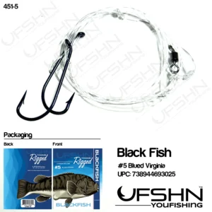 UFSHN BLACKFISH SNLD VA HKS #5 12" LDR