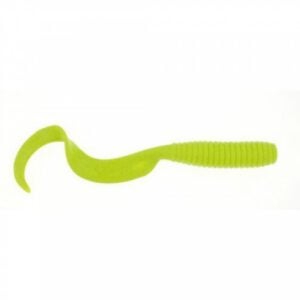 Berkley Gulp - 8" GRUB - Chartreuse - GSG8-CH