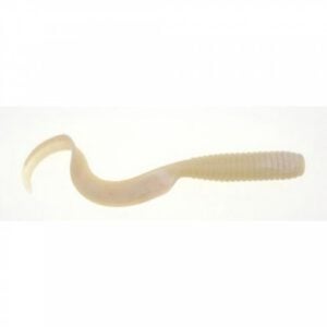 Berkley Gulp - 5" GRUB - White Glow - GSG5-WG