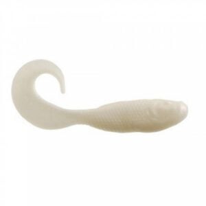 Berkley Gulp - 4" Swimming Mullet - Pearl White 16oz (PINT) - GAPSM4-PW