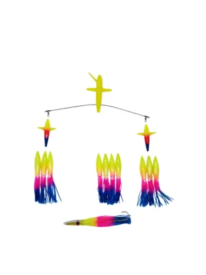 ChatterLures - 19" Side Tracker - 9" Floating Bulb Squid