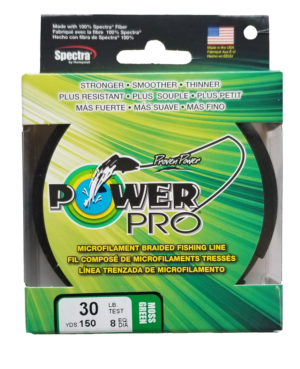 Spectra - Power Pro Braid - Moss Green - 30lbs - 150yds