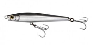 Yo-Zuri - Hydro Monster Shot - 110mm - 4-3/8" Black Silver - R1451-CSBL