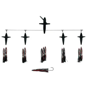 ChatterLures - 36" Side tracker with 6" Floating Bulb Squid