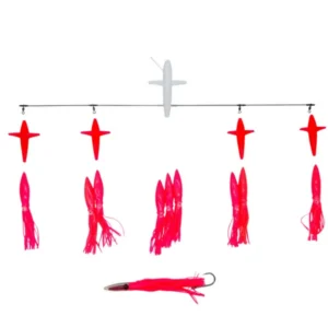 ChatterLures 36" Side Tracker with 9" Floating Bulb Squid