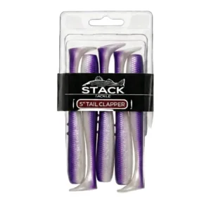 Stack Tackle - 5" Tail Clapper - Black