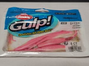 Berkley Gulp - 5" Jerk Shad - Pink Shine - GSJS5-PSH
