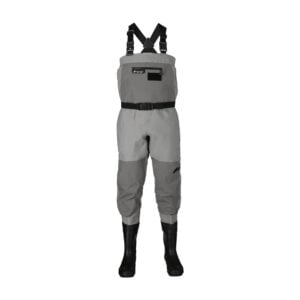 Men’s Hellbender PRO Bootfoot Lug  Sole Chest Wader | Gray | Size 9 Husky