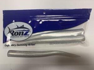 RonZ 10" Replacement Tails - Silver Metallic
