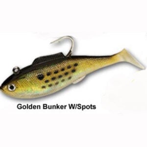 Tsunami 5" Heavy Swim Shads Golden Bunker