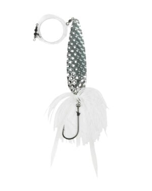 Jigging World Fluke Spoon Rig 4.5 Chrome -JW-SPR4.5-C