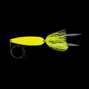 Jigging World Fluke Spoon Rig 4.5 Chartreuse - JW-SPR4.5-CH