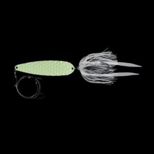 Jigging World Fluke Spoon Rig 4.5 Glow - JW-SPR4.5-G