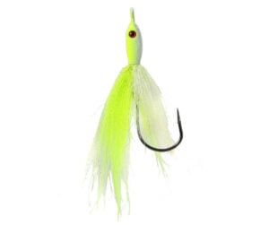 Jigging World Fluke Bucktail Chartreuse