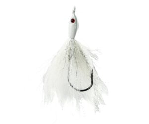 Jigging World - JW - Fluke Candy - White