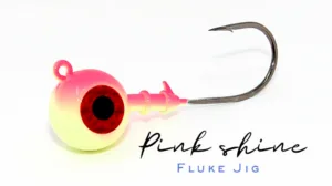 Magic Tail - Round Head Big Eye Jig - Pink Shine - 5 oz