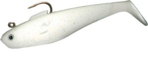 Tsunami - Holographic Swim Shad 5"- Opaque White