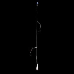 Jigging World Porgy 2 Hooks Mono Size 2/0 Hi/Lo - JW-PRM-2