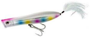 Tsunami Hardbaits - 5" Talkin Popper - Wonderbread - TSTP5XD-220