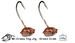 Mr Crabs Tog Jig 2Ct 1/2oz White Legger