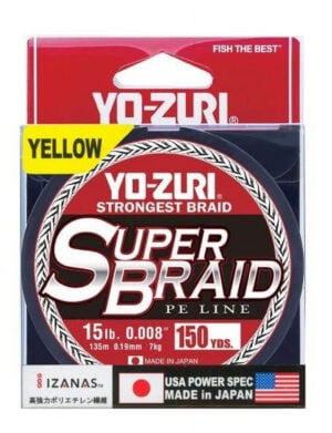Yo-zuri Super Braid (4 Strand) 15-40lb