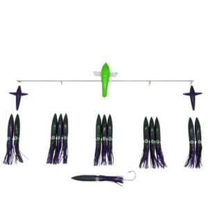 Carlson Offshore 36" Splash Bar with Fuku Squid