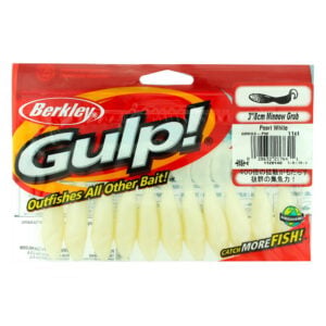 Berkley Gulp - 3" GRUB - Pearl White