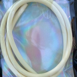 Captain's Legacy Tackle - 1/8" Latex Tubing White - LT-18-5-W