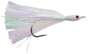 Jigging World JW Fluke Candy V2 w Mylar White