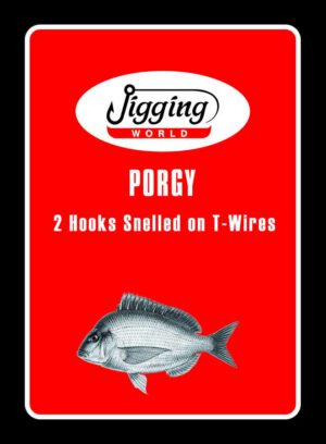 Jigging World Porgy 2 Hooks T-Wire Size 4/0 - JW-PR-4