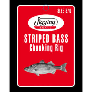 Jigging World Striped Bass Chunking Rig Size 8/0