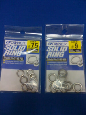 Owner Solid Ring #7.5 8pk