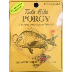 UFSHN - Porgy Rig - #2 Gold Hooks W/Beads - U461-2
