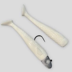 RonZ Z-Fin 10" RPLCT Tail Pearl w Char