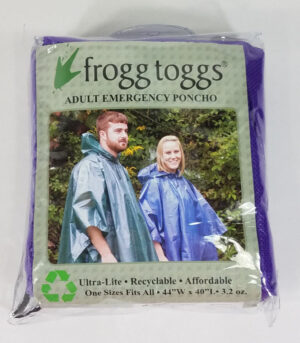 Frogg Togg - Assorted Poncho (Green, Purple, Blue)