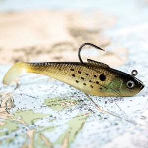 Tsunami Holographic Swim Bait Swim Shad 5in