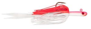 Tsunami - Glass Minnow Jig - With Skirt - Pink / White - TSGM38RB-SSPW