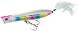 Tsunami Hardbaits - 6" Talkin Popper - Wonderbread - TSTP6XD-220