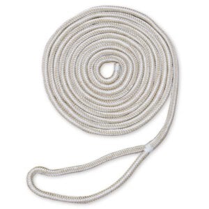 Dockline 3/8"x15' WH - UNI 3815PR
