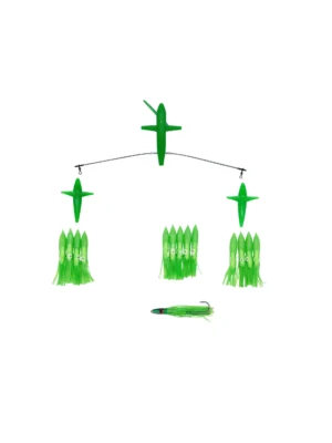 19" Side Tracker® with 6" Floating Bulb Squid
