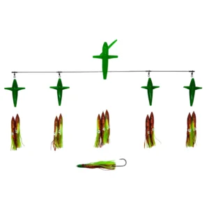 36" Side Tracker® with 6" Floating Bulb Squid
