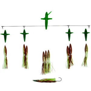 36" Side Tracker® with 9" Floating Bulb Squid