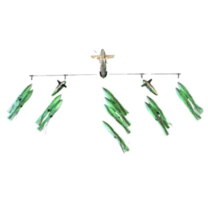 36" Wingman Side Tracker® with 9" Shell Squid